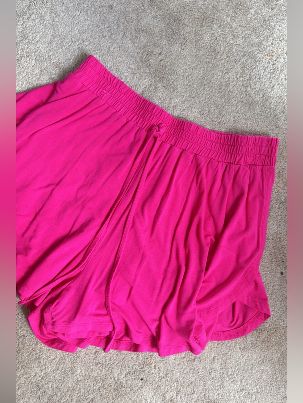 Bright Pink Athletic Shorts